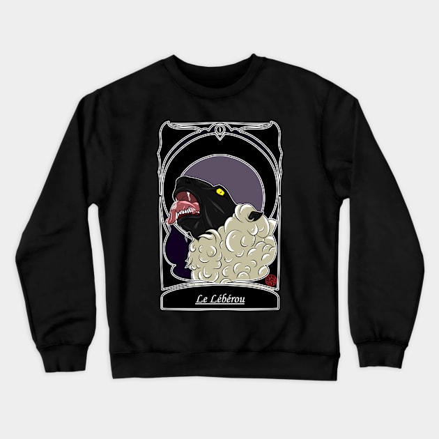 Le Leberou - folklore Dordogne Crewneck Sweatshirt by Ukiyograph